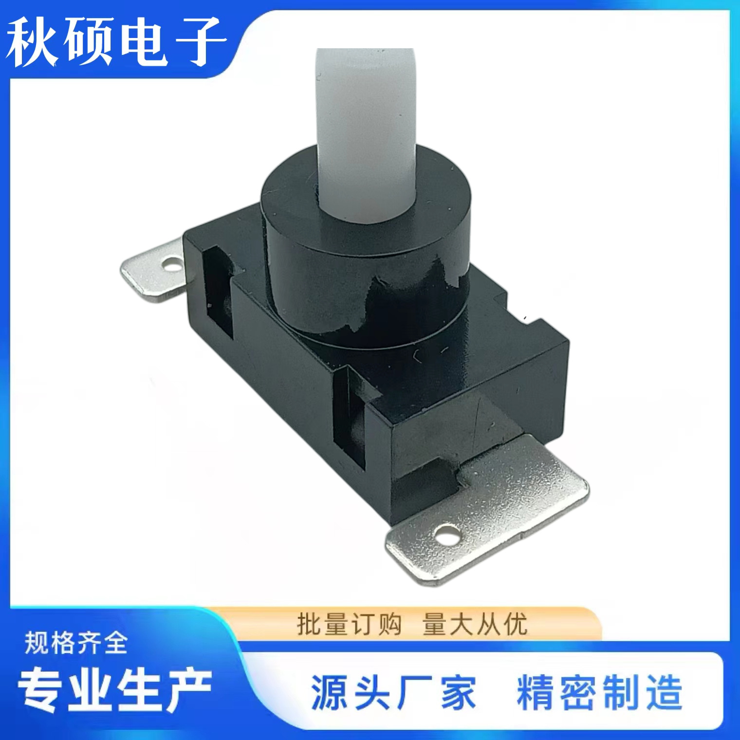 10A250V PBS-03按钮开关 电源开关 控制开关 按键开关 按通 按断