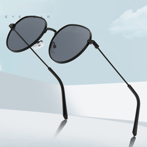 New Arrival European and American Style Sunglasses Ins-style Wide Silk Cross-border Retro Classic Sunglasses 3589