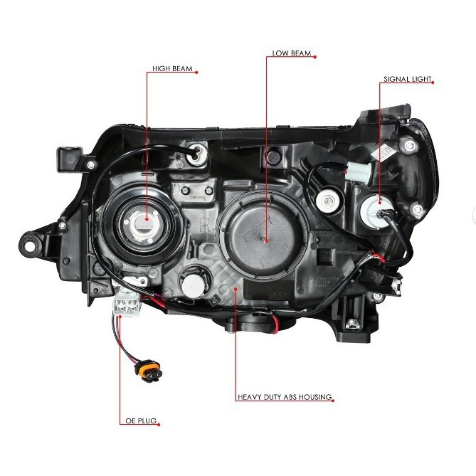 Aplicable a Subaru Forestman 09 - 13 faro delantero faro delantero combinación de luz frontal