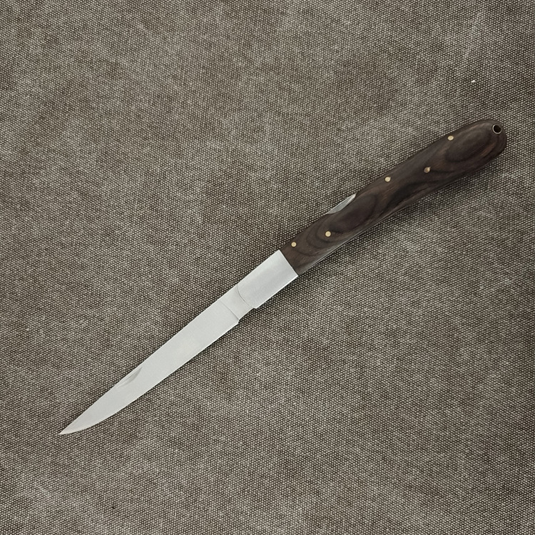 跨境德国经典折叠钓鱼刀欧式木柄适用于户外露营垂钓打鱼阳江小刀