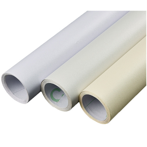 Putty white wallpaper self-adhesive bedroom waterproof wipeable blemish-covering sticker pure white wallpaper wall renovation wall sticker