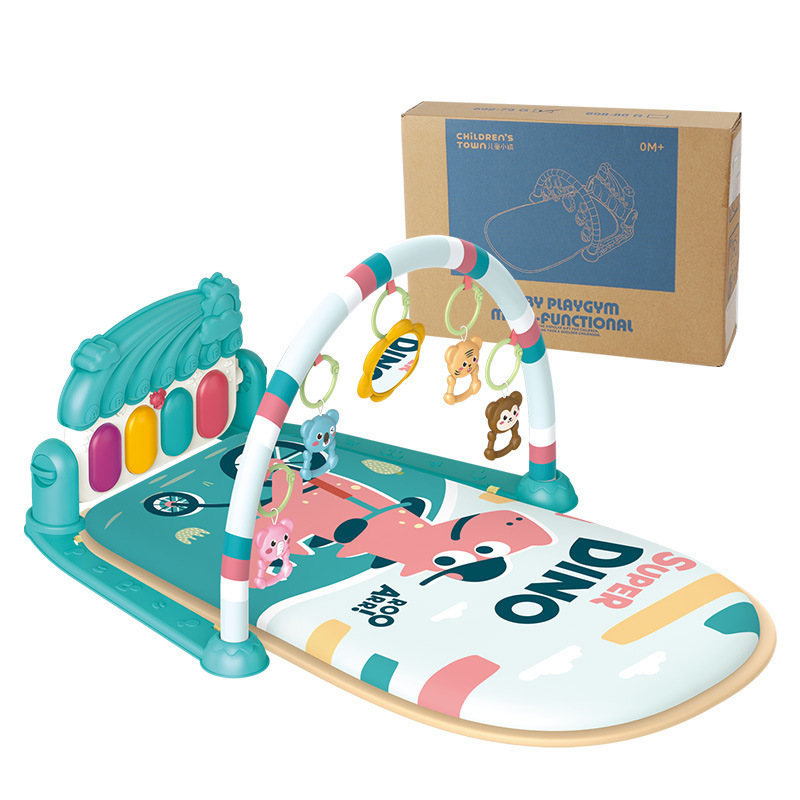 Venta caliente transfronteriza estante de fitness para bebés juguetes música para bebés piano de pedal para bebés de 0-18 meses