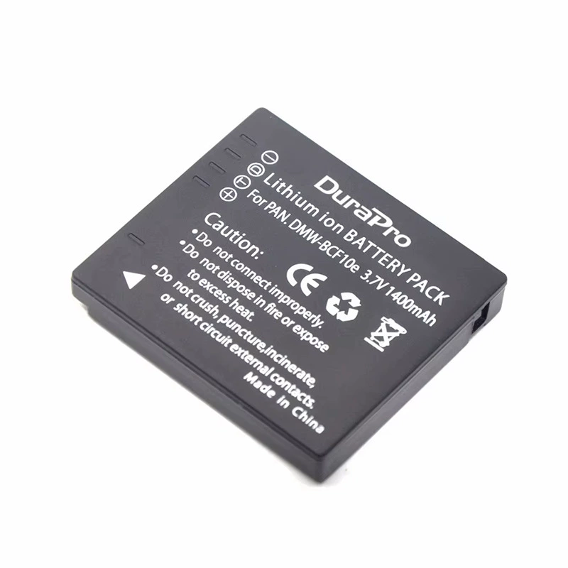 Аккумулятор DMW-BCF10 подходит для Panasonic DMW-BCF10E, Lumix DMC-FX700, TS2, TS3