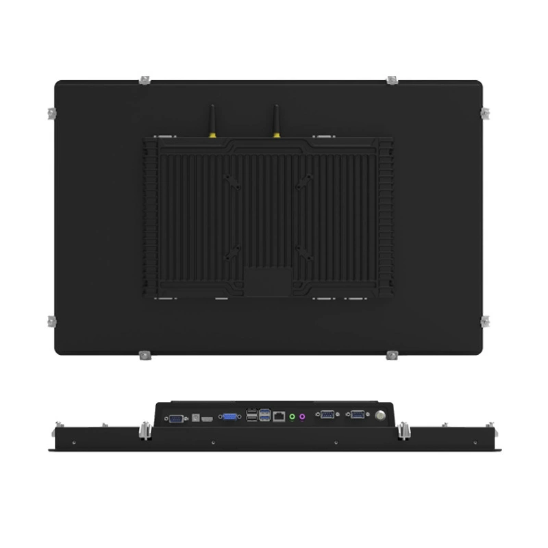 Tablet embedded touch industrial laptop, 23.8 inch