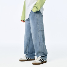 DK童装2025秋款女男童复古休闲百搭牛仔裤儿童中大童洋气韩版裤子