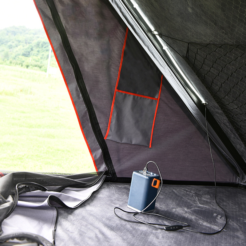 Outdoor Self-driving Travel Camping Automatic Quick Opening Folding Aluminum Alloy Triangle Extension suv Car Roof Tent