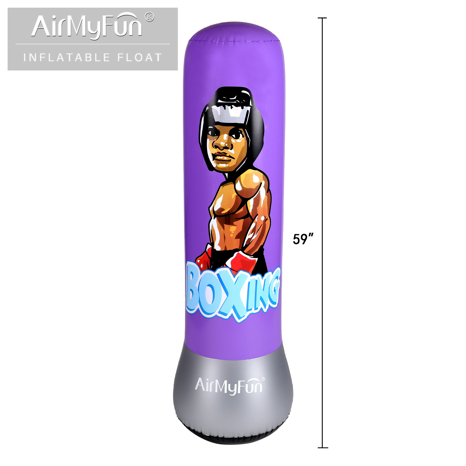 Doctor Dolphin | Vaso inflable para niños 120cm columna de boxeo 160cm columna de boxeo inflable para niños