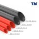 Tianyan pipe fittings pvc hard water pipe fish tank aquarium fittings red upvc hard pipe red pipe dark gray plastic sewer pipe