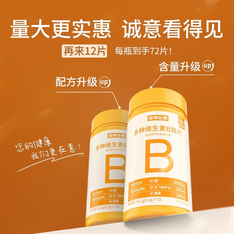 ノット・ランド多種類ビタミンb族複合ビタミンvb b6 12咀嚼片b 1タウリン規格品|undefined