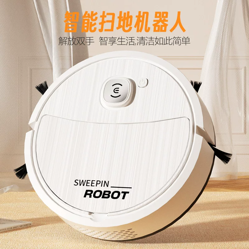 Smart Robot Vacuum Cleaner, Automatic Home Sweeper, Compact Silent Design, 2.5 cm Low-Profile