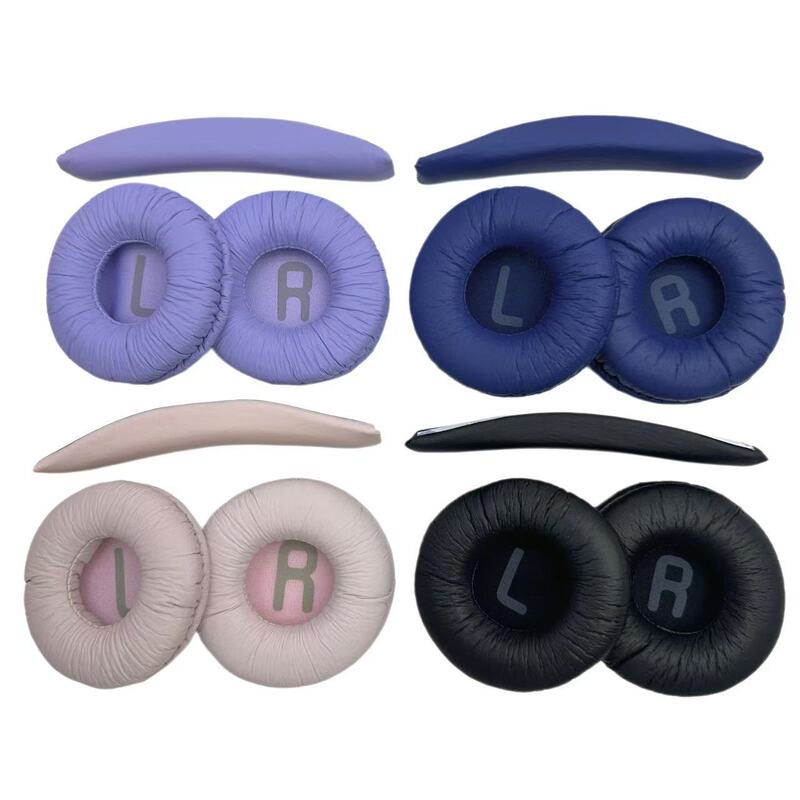 A set of headband pads and ear pads suitable for JBL T450 T500 T510 T520 Tune600BT headphones A set of headband pads and ear pads suitable for JBL T450 T500 T510 T520 Tune600BT headphones