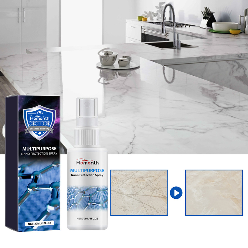 Homonth Multi-Purpose Protective Spray, Multi-Functional Spray for Treating Scratches on Tile Countertops and Refreshing Surfaces