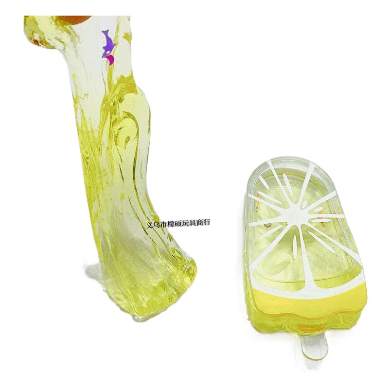 X36 en la pequeña paleta pegamento espumante helado de frutas Cristal de barro con fragancia Red roja de alto aspecto divertido