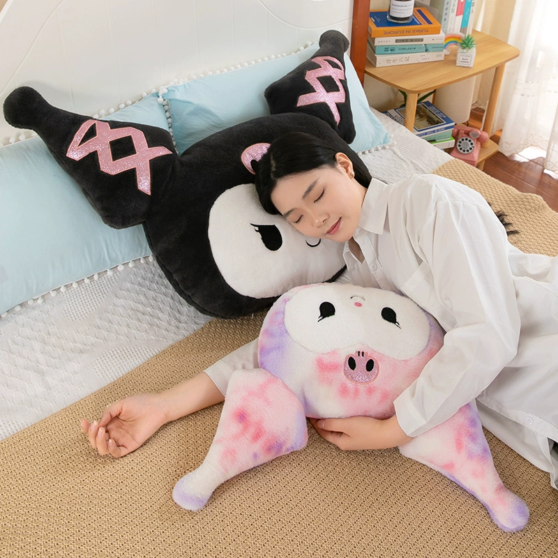 Иностранная торговля яркий Kuromi подушка тай-дай звезда Kuromi плюшевая игрушка подушка для кровати дивана