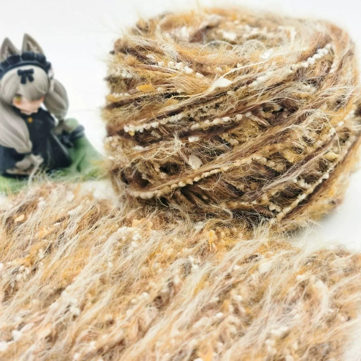 [Коричневый серый Yingxue] Мастер Горный Бог имеет ту же косичку