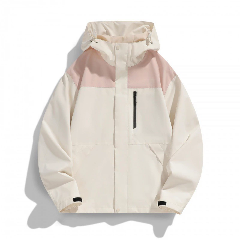 Windproof waterproof jacket for leisure, American style, autumn