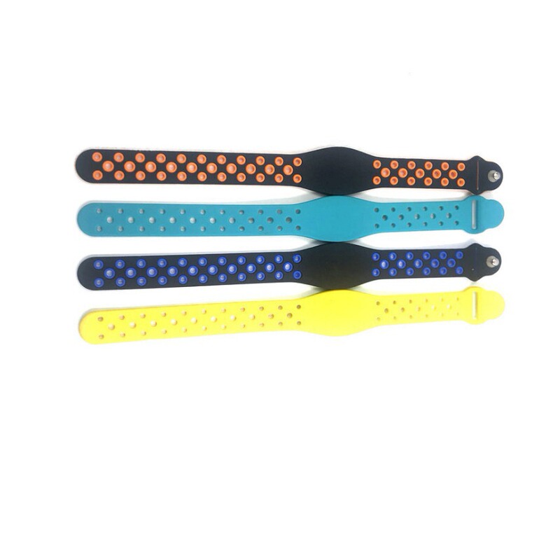 Xinyi Customized Rfid Access Control Sensor Silicone Wristband Nfc Smart Fingerprint Lock Wrist Strap Icid Chip Bracelet