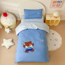 幼儿园被子三件套被套纯棉儿童六七件套午睡被褥宝宝入园含芯床品