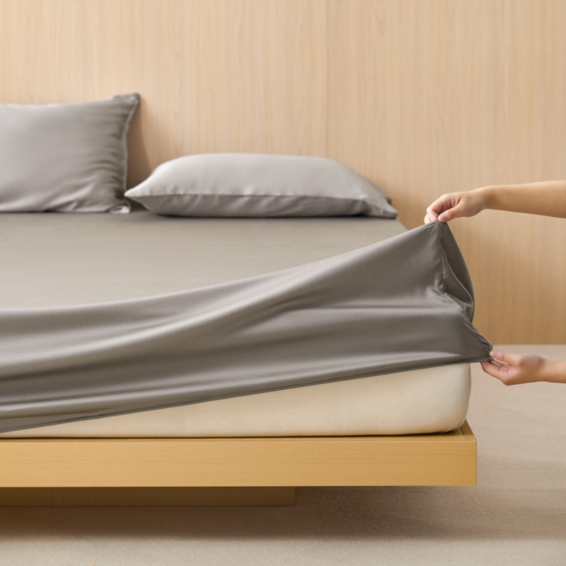 Colcha de cama Tensi de una sola pieza, funda de cama de verano 60S, funda protectora de colchón fresco, cama doble individual, todo incluido, juego de cama sucia