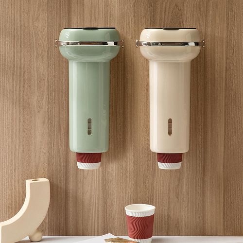 Light Luxury Home Water Cup Holder, Cup Dispenser, Disposable Cup Storage Box, and Water Dispenser Automatic Cup-Dispensing Rack