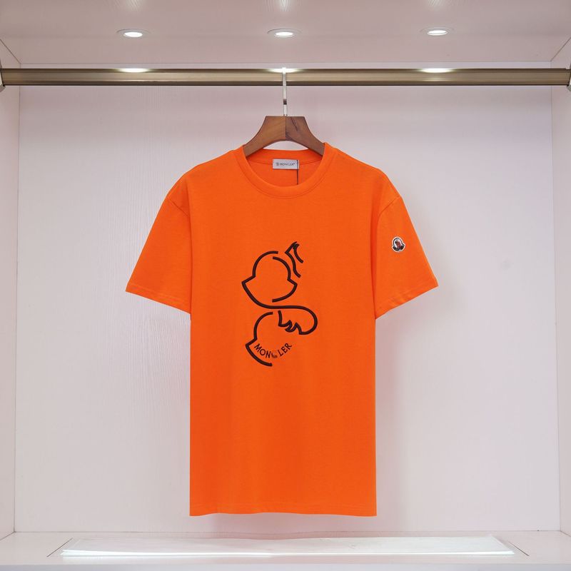 24 新植毛モンモンフルプリントクレア口ベルクロ半袖ユニセックス Tシャツトップカップル着用|undefined