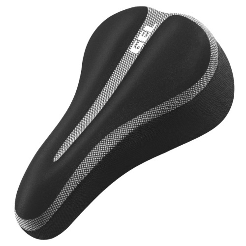 Bicycle seat cushion cover silicone thickened comfortable soft seat cover mountain bike road bike saddle cushion bicycle riding accessories