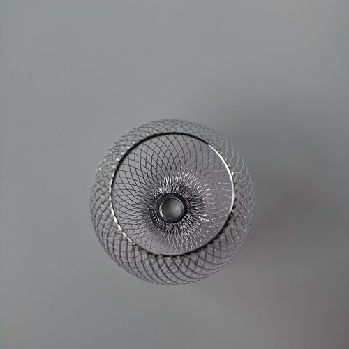 Wholesale supply of 75 yuan ball dining chandelier lampshade craft hand-woven open iron wire decorative lampshade fast delivery