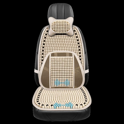 Bead Car Seat Cushion with Cartoon, Cool pad