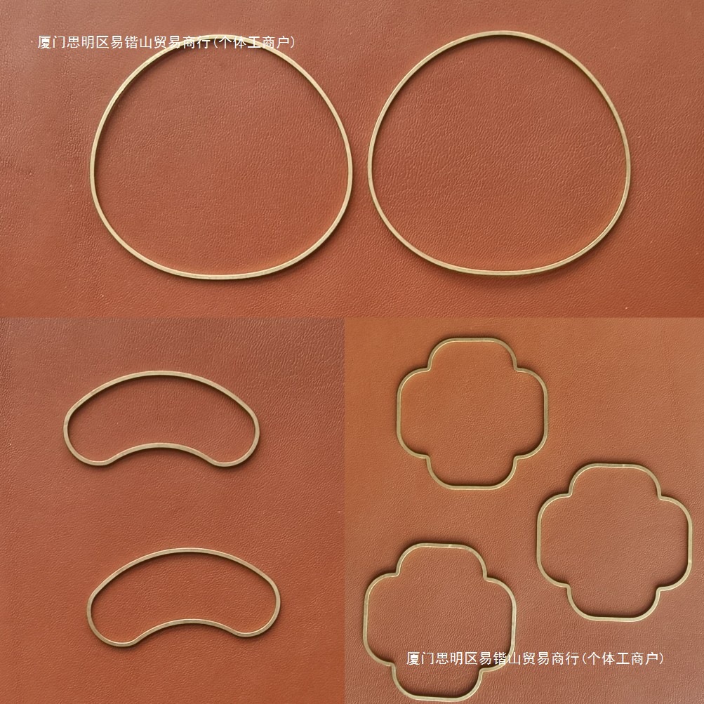 异形猫铜圈爱心猫爪铜圈手工配饰