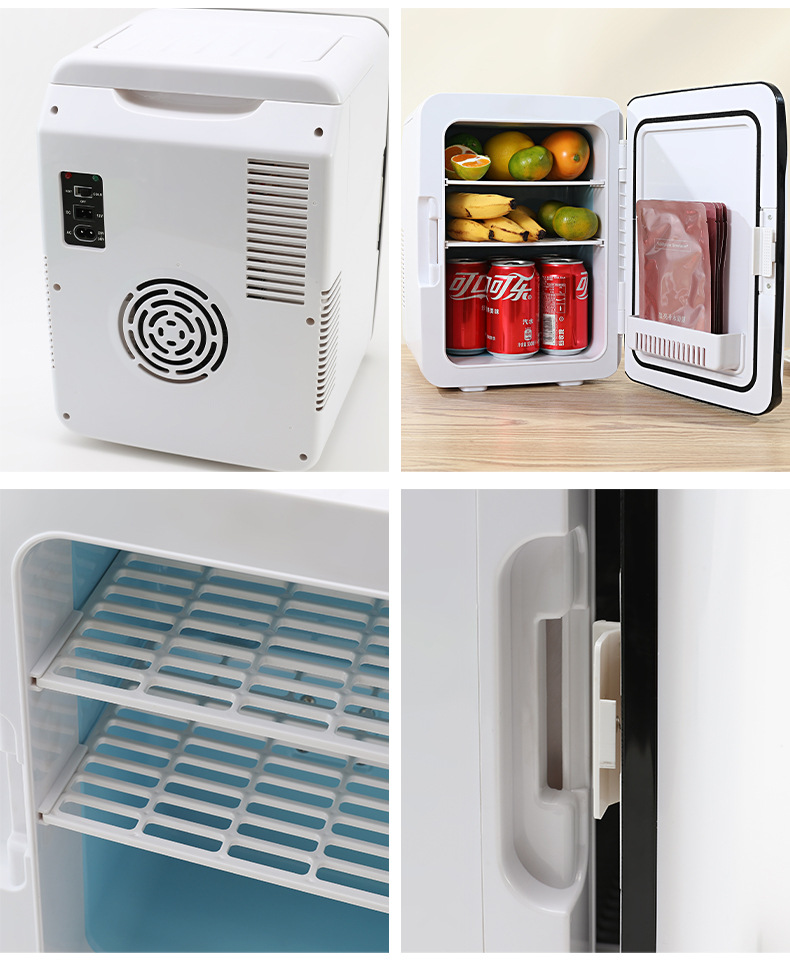 New Car Refrigerator, Universal for Small Cars and Home Use, Dual-Purpose for Cooling and Refrigeration, Amazon Cross-Border Refrigerator, Dormitory Cooling, Single-Person Use
