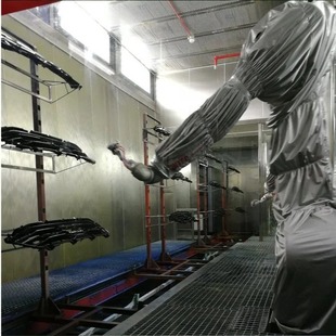 Manufacturer Supplies Explosion-Proof Robots, Car Exterior Spray Paint Threads, High-Efficiency Fully Automatic Spray Equipment