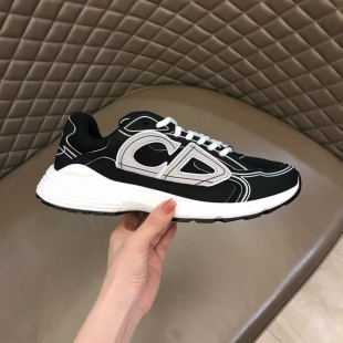 Youth Letter B30 Casual sneaker Low-top New Internet-famous Trendy Leather Viscose Shoes Lace-up Top-layer Cowhide