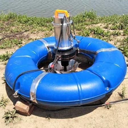 220V单相YLZ-1.5KW不锈钢曝气式增氧机鱼塘虾塘增氧泵制氧机