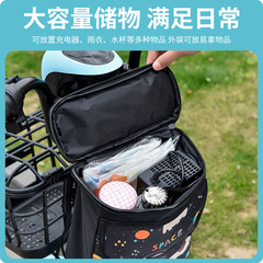 Electric car hanging bag, battery car front rainproof hanging bag, bicycle storage bag, large capacity touch screen bag