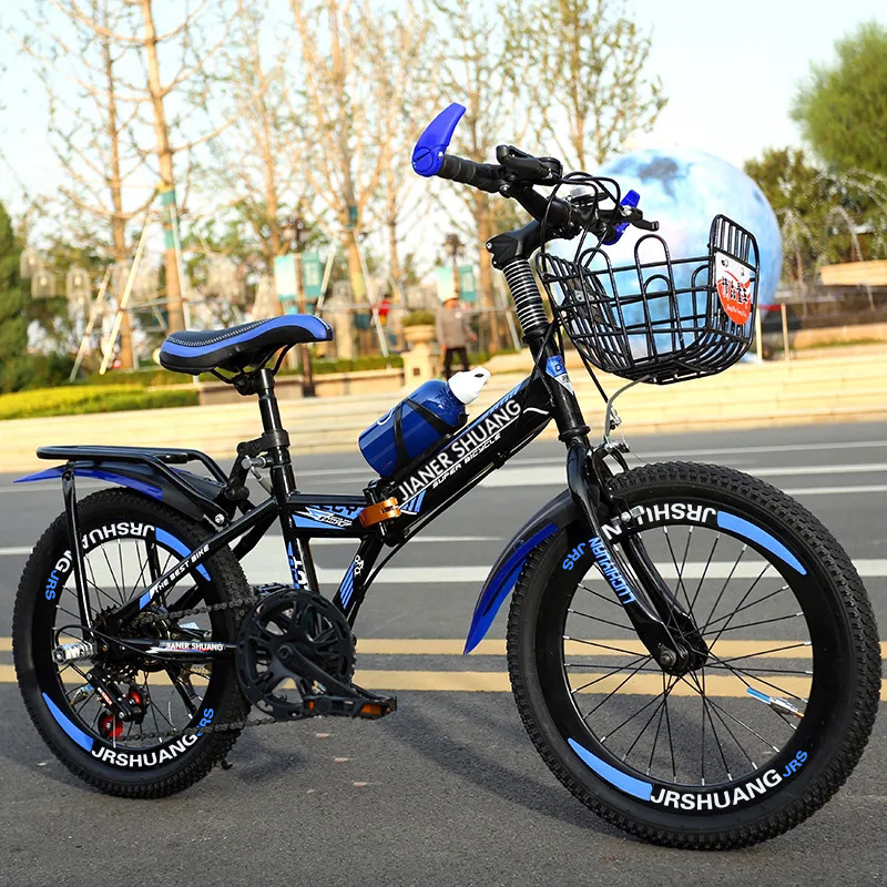 Bicicleta plegable para niños de montaña 18/20/22/24 pulgadas doble disco freno velocidad variable fuera de carretera Niños y niñas estudiante bicicleta