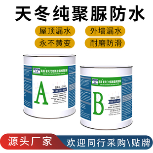 Transparent Winter Polyurea Exterior Wall Balcony Bathroom House Roof Leak Repair Paint Metal Corrosion Glue Material Manufacturer Direct Sales