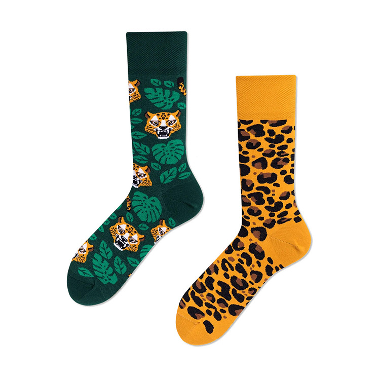 Animal Pattern All Seasons Season Unisex Casual Animal Cotton Crew Socks A Pair