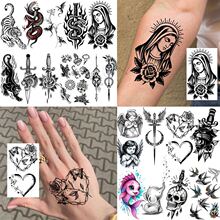 �羳�濨ŵ����ins��ָ�ֱ�����������ˮתӡ������ֽTEMU tattoo