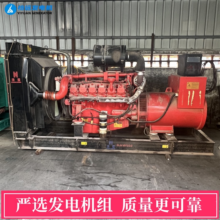 500千瓦进口二手发电机组出售 9成新Daewoo/大宇P2221E柴油发动机