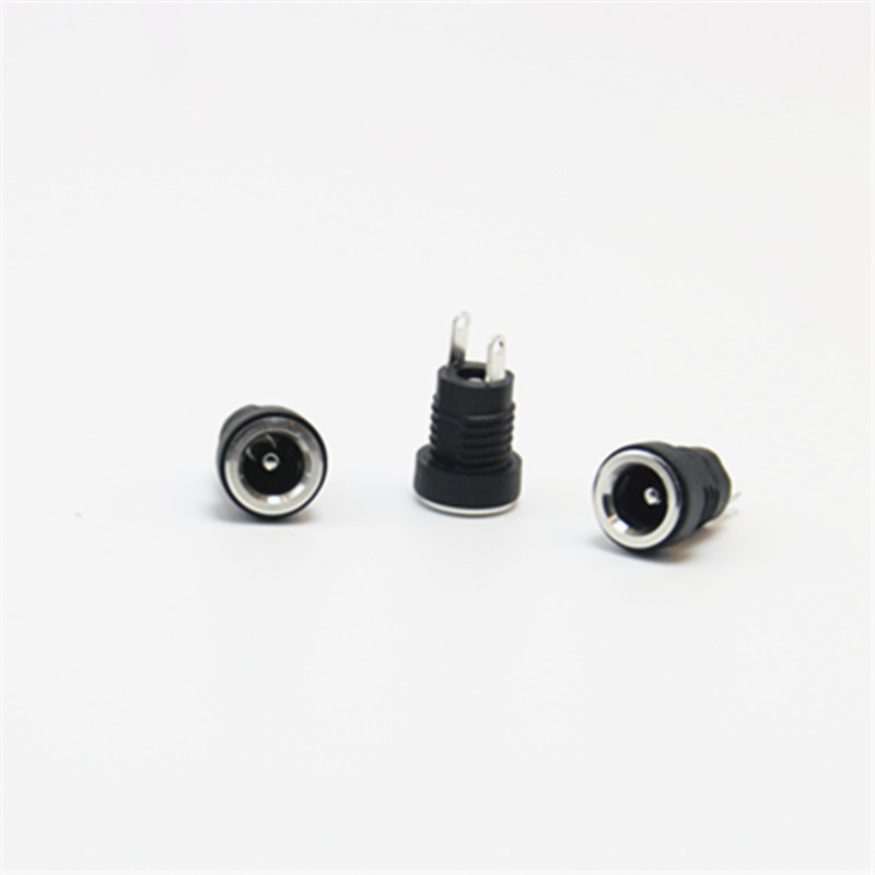 Power supply DC-022B with metal circular waterproof thread nut 5521…