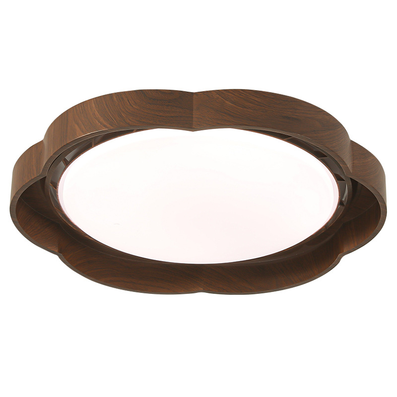 Lámpara de techo de dormitorio de estilo medieval sin lámpara de ventilador invisible lámpara de ventilador simple moderna luz de ventilador de espectro completo lámpara de protección de ojos 461L image 5