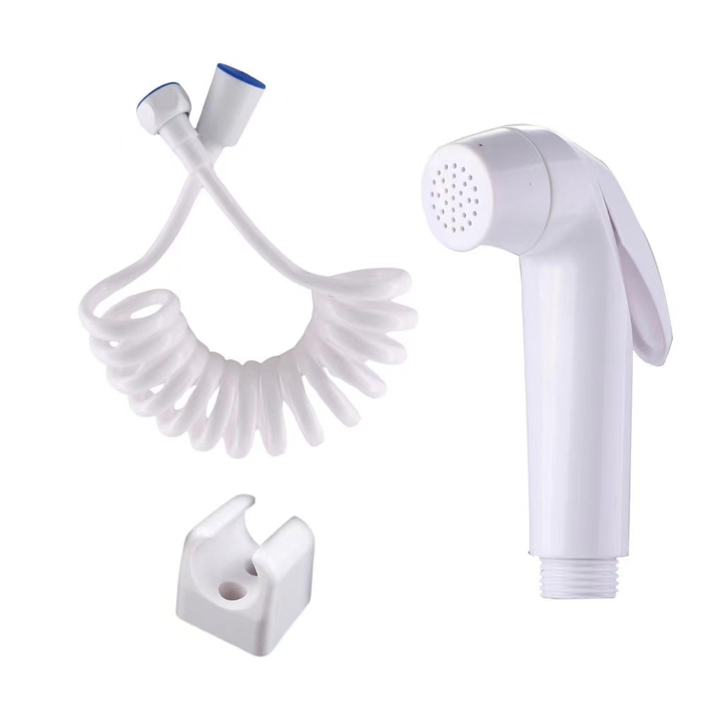 Toilet spray gun, bathroom handheld feminine wash nozzle, household toilet nozzle, flushing and cleaning toilet, toilet flushing gun undefined