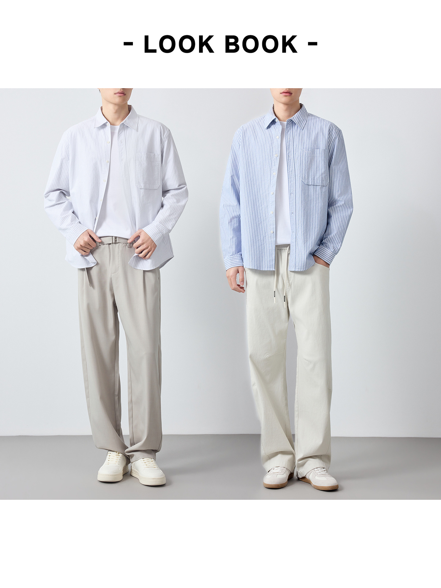Áo sơ mi nam dài tay sọc Oxford cotton cao cấp phong cách công sở — Xanh ngọc lam tốicolor