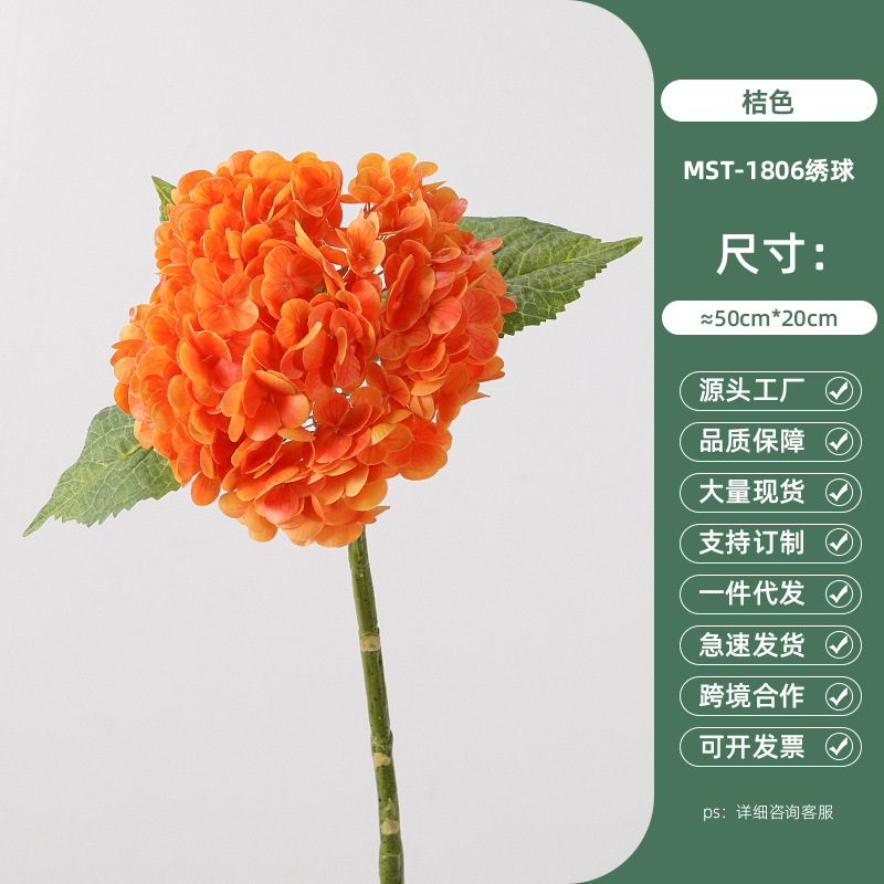 Simulación de sensación de mano 196 piezas de hidratación de mano de bodas de hidratación de mano de flores falsas de hidratación transfronteriza