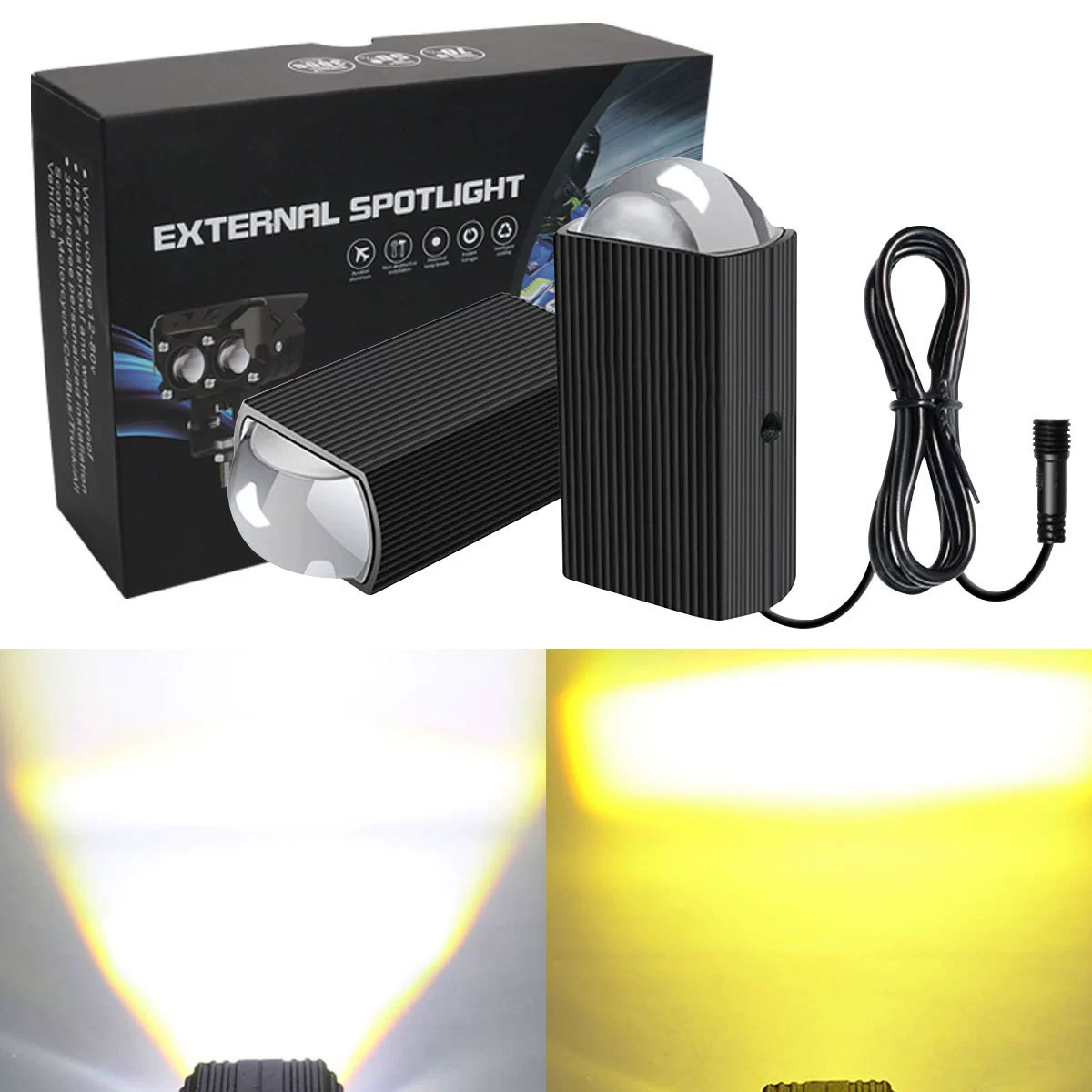 Яркие автомобильные светодиодные передние противотуманные фары