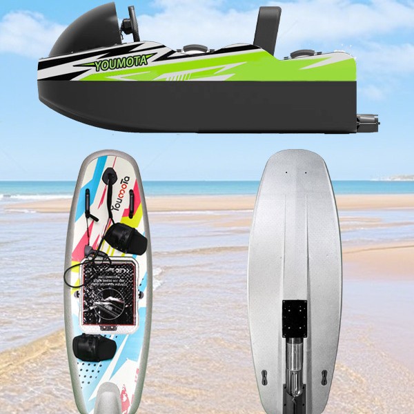 High-Speed Electric Stand-Up Jet Surfboard For Water Sports, Karting Boat, And Fishing