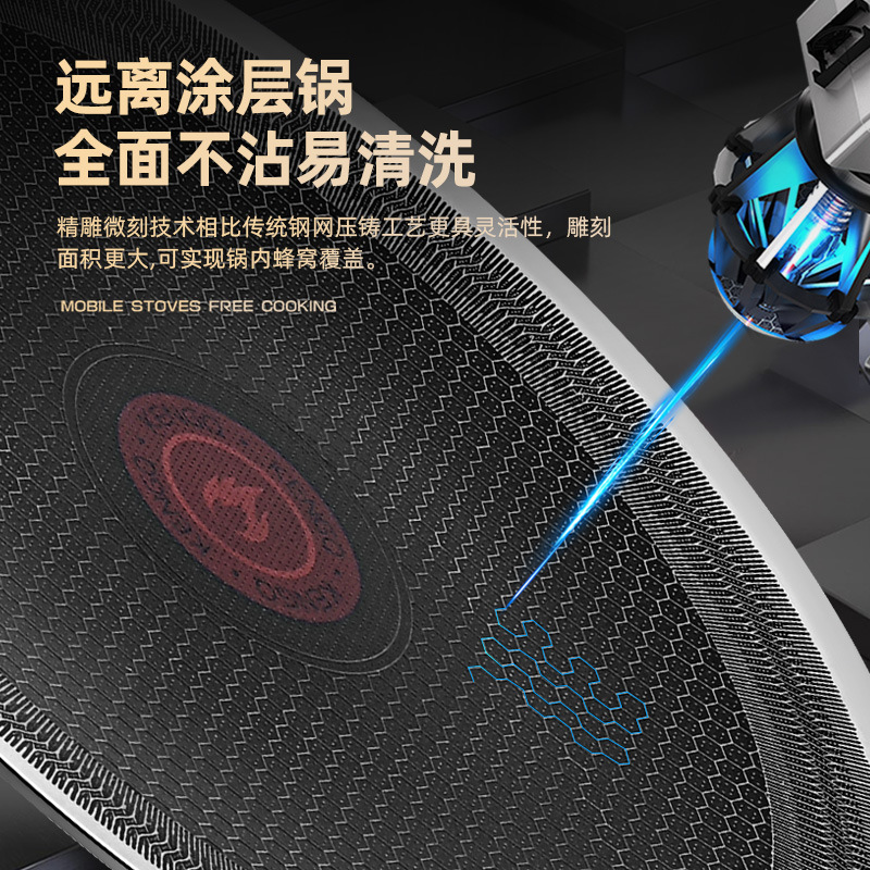 Placa de barbacoa doméstica de estilo coreano al aire libre acampamiento antiadherente placa de hierro para freír carne tipo horno de placa de barbacoa