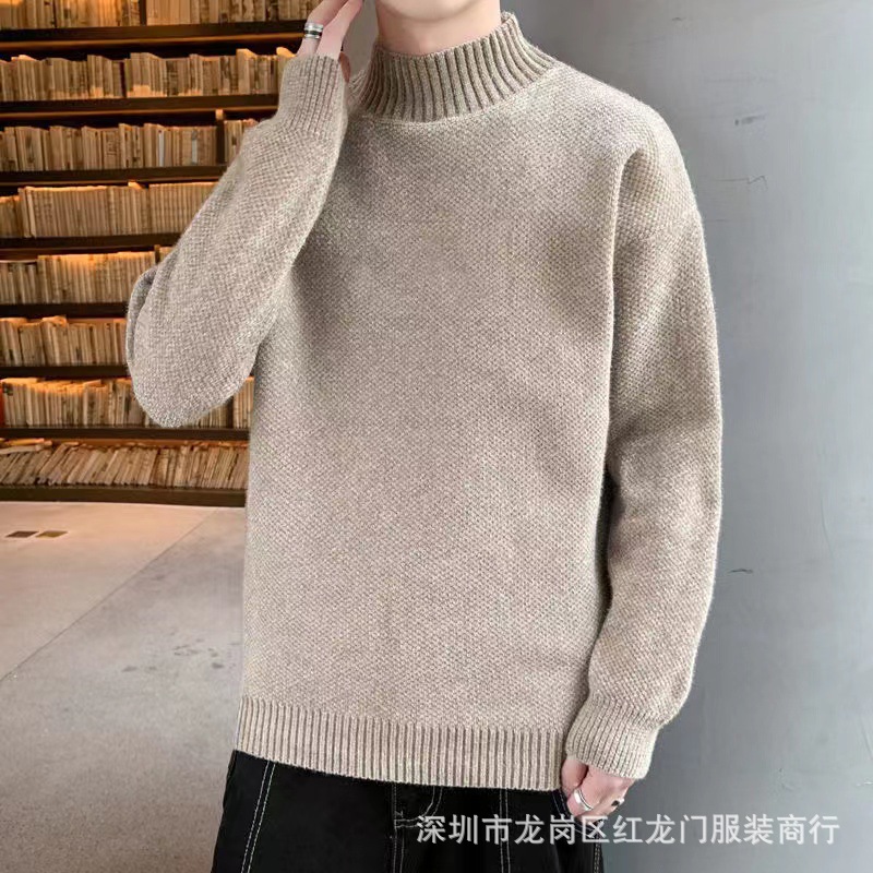 2022 Autumn and winter new stylish thick pullover sweaters for men and warm wool sweaters, wholesale from foreign trade sources at street stalls pic 15