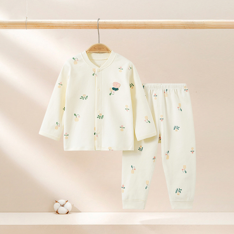 Primavera, otoño, invierno, ropa interior para bebés, algodón puro recién nacido, calentamiento para hombres y mujeres, ropa interior para niños, pantalones de otoño para bebés