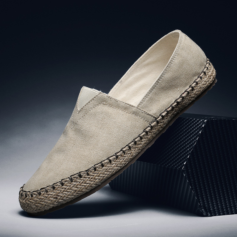 Summer breathable straw lightweight espadrilles